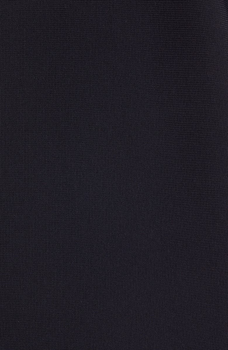 Valentino Lace & Ruffle Knit Dress, Alternate, color, 