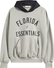 Fear of God Essentials Marlins Sport Fit Cotton Hoodie