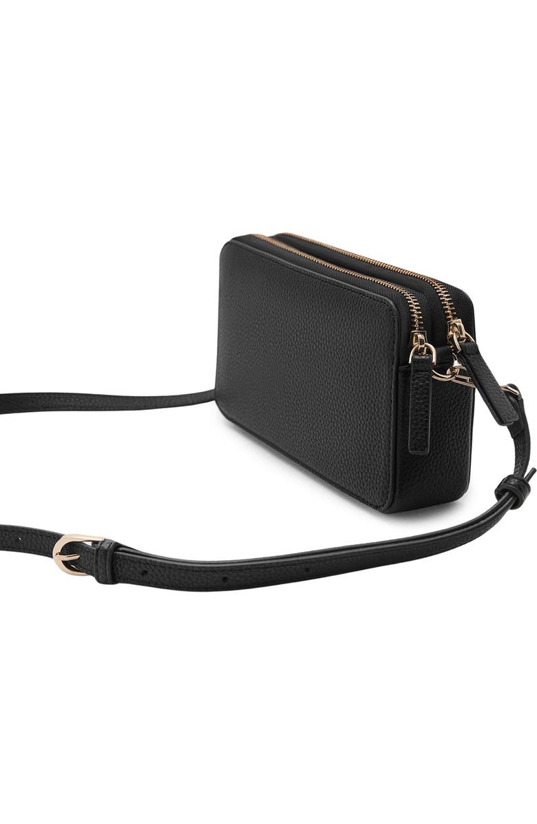 MANGO Faux Leather Shoulder Bag, Alternate, color,