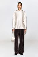 COS Plissé Velvet Pants