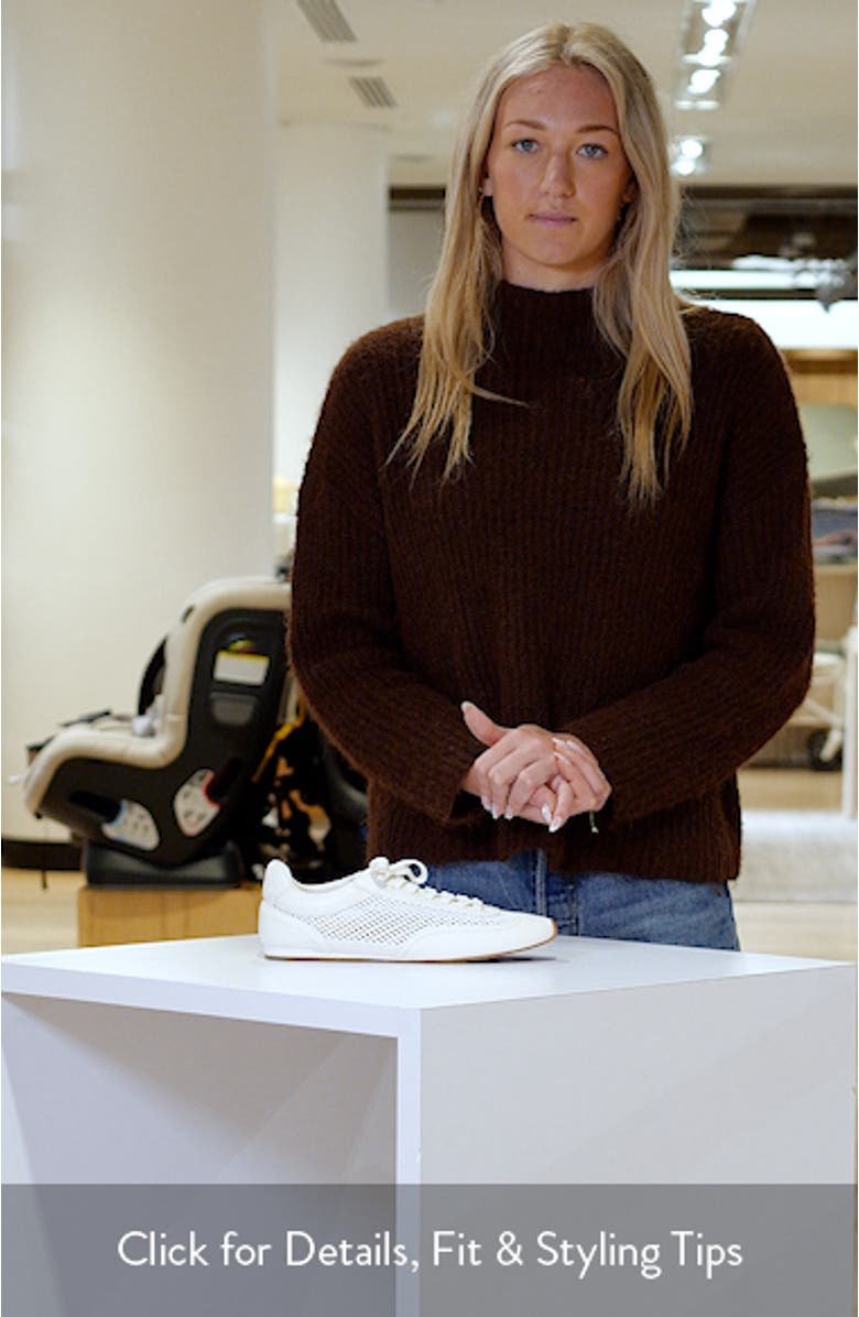 Jarah Mixed Media Sneaker, sales video thumbnail