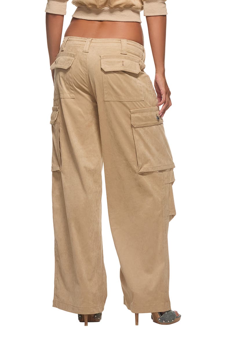 Effie Cargo Pants, Alternate, color, BROWN