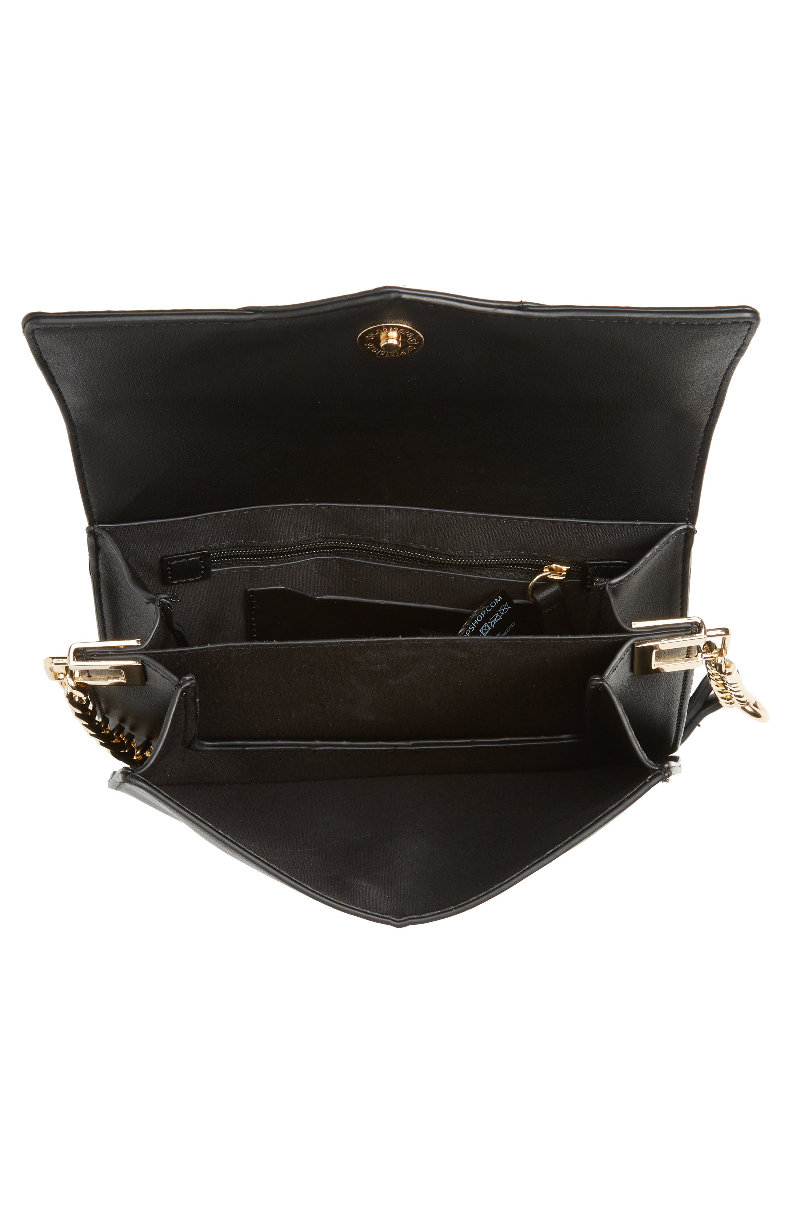 Selina Snake Effect Crossbody Bag, Alternate, color, BLACK MULTI