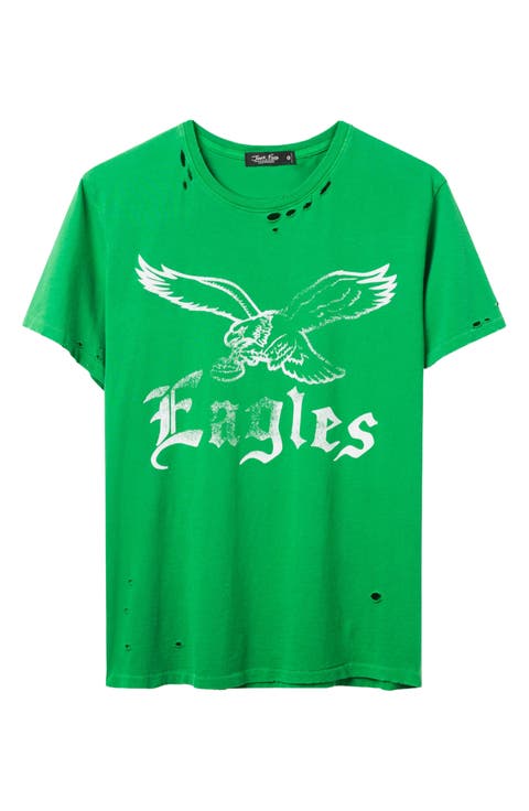 Philadelphia Eagles Fly Cotton Graphic T-Shirt