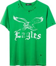 Junk Food Philadelphia Eagles Fly Cotton Graphic T-Shirt