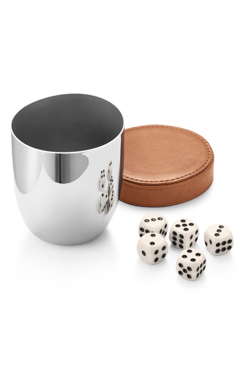 Georg Jensen SKY Dice Cup & Dice, Alternate, color, 