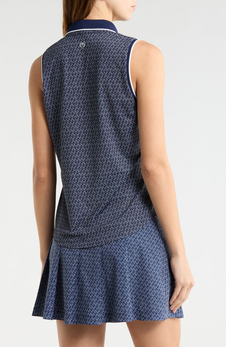 Greyson G-Thing Scarlett Sleeveless Polo, Alternate, color, Maltese Blue