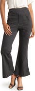 PATRIZIA LUCA Flare Leg Pinstripe Pants