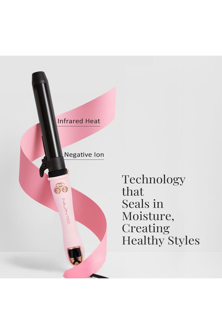 Showstopper Automatic Rotating Curling Iron, Alternate, color, Pink