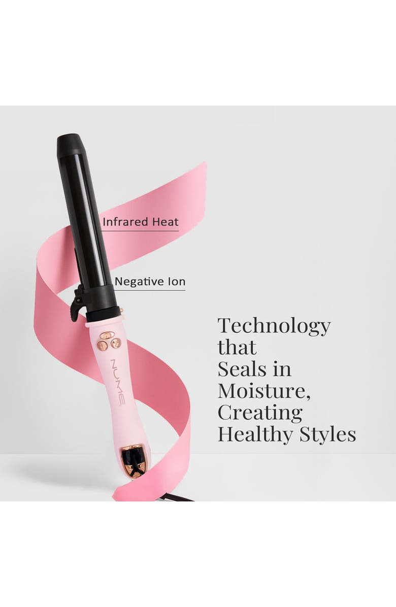 NUME Showstopper Automatic Rotating Curling Iron, Alternate, color, Pink