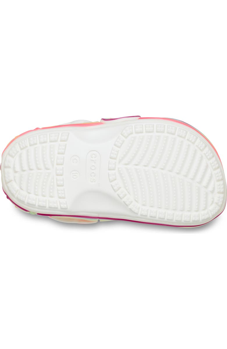 CROCS Kids' Classic Iam Unicorn Lights Clog, Alternate, color, Chalk