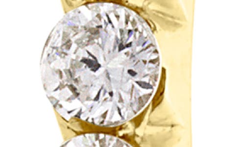 Maria Tash Invisible Set Diamond Eternity Earring In Yellow Gold