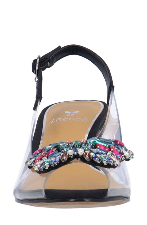 J. RENEÉ J. RENEÉ GLORIANA SLINGBACK PEEP TOE SANDAL
