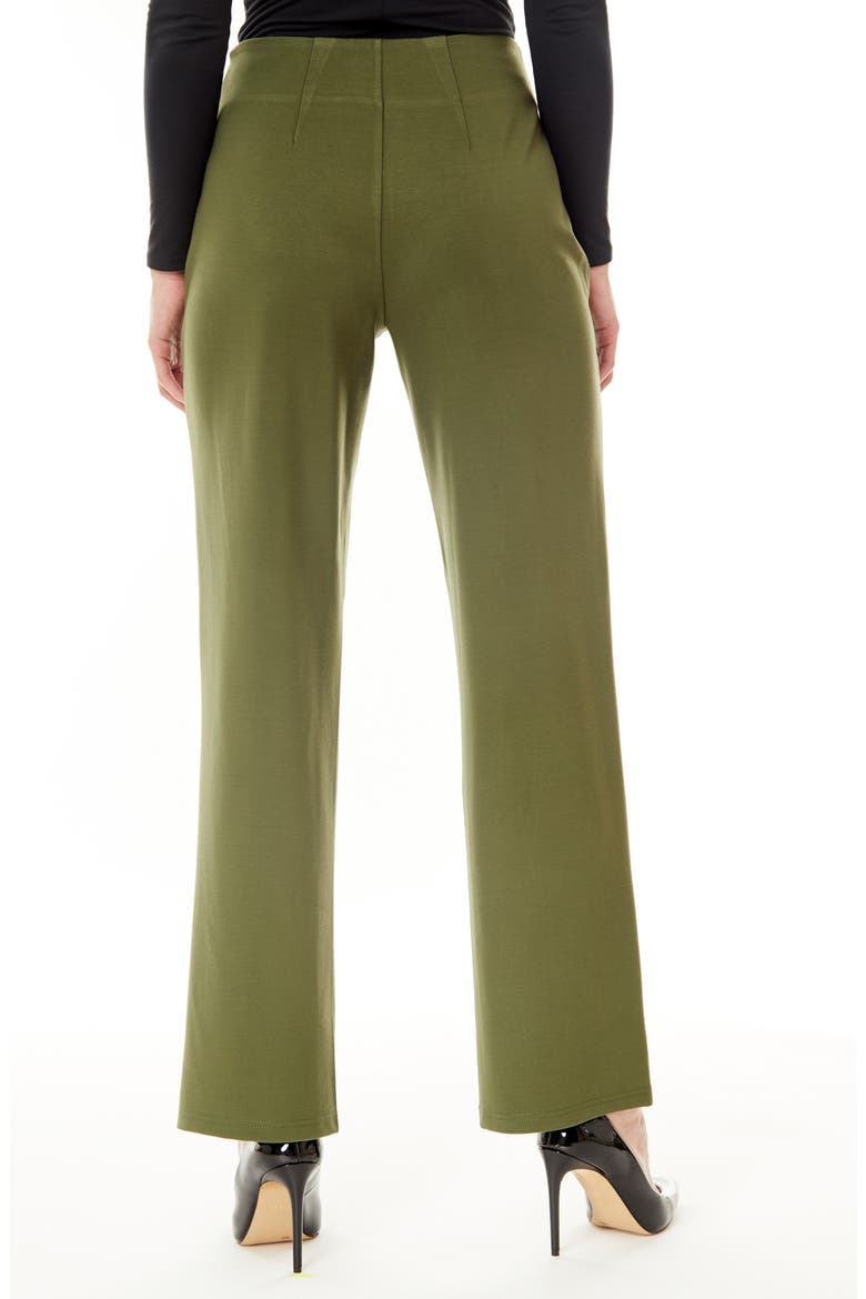 Farah High Waist Wide Leg Pants, Alternate, color, RIFLE GREEN