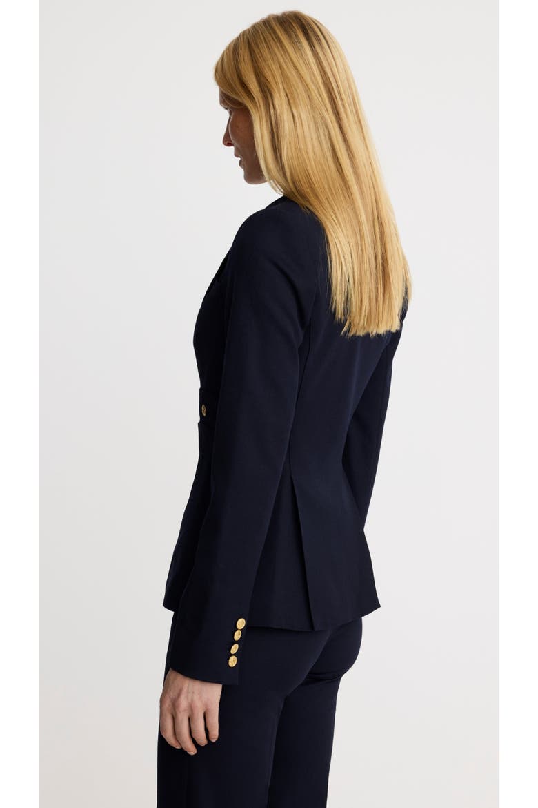 Full Back Duchess Blazer, Alternate, color, Deep Navy