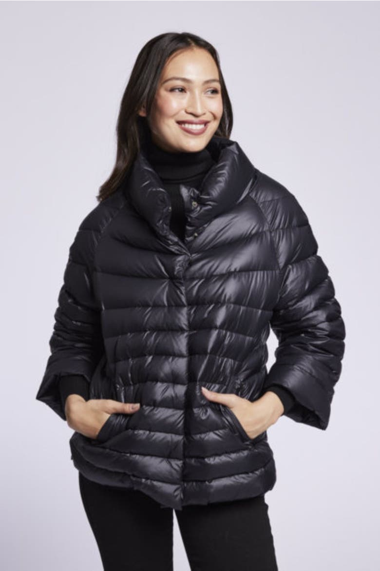 Down Jacket, Main, color, BLACK