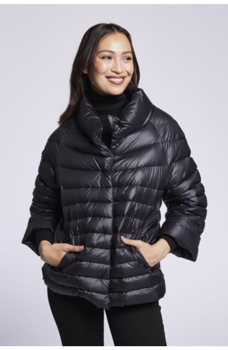 Blue Duck Down Jacket, Main, color, Black