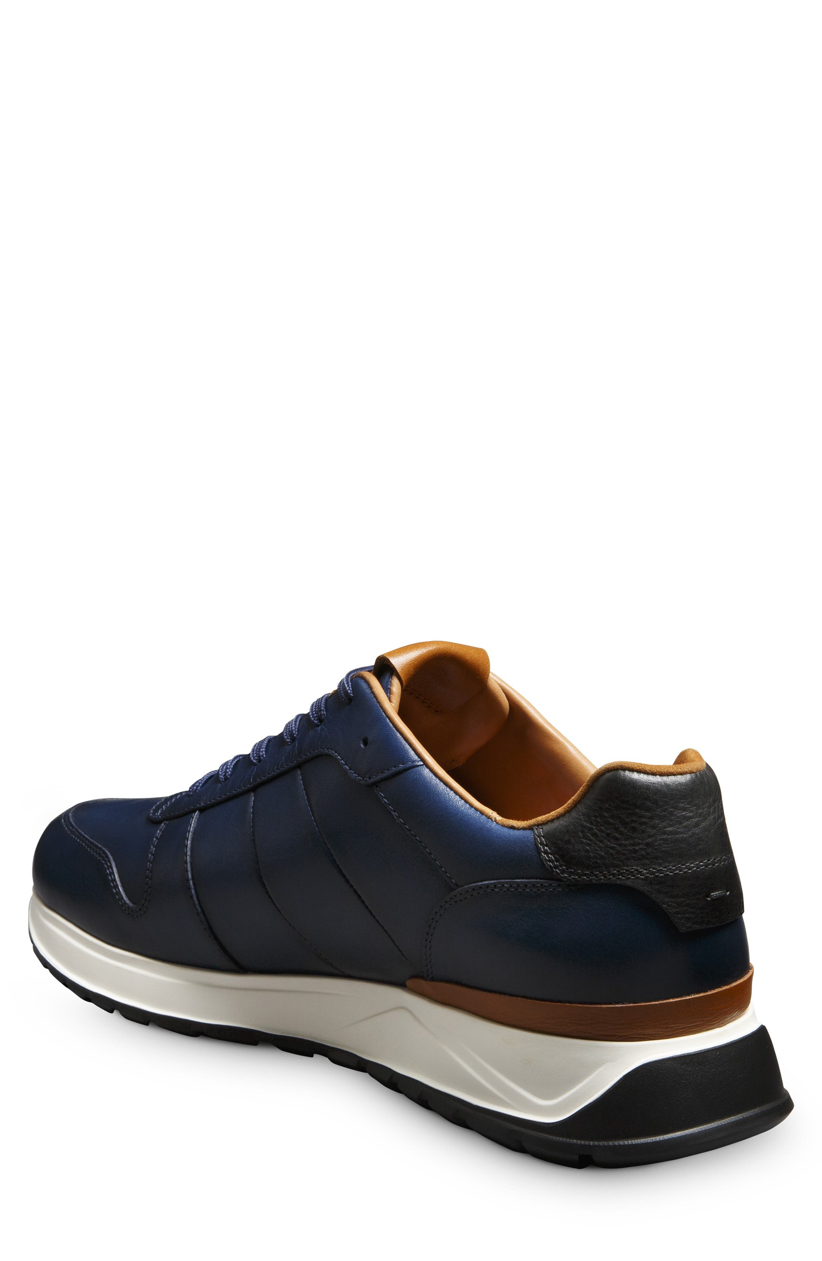 Allen Edmonds Lawson Sneaker, Alternate, color, Navy