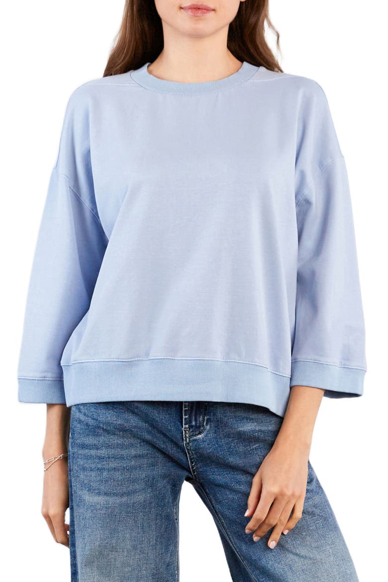 The Daily Boxy Sweatshirt, Main, color, KENTUCKY BLUE