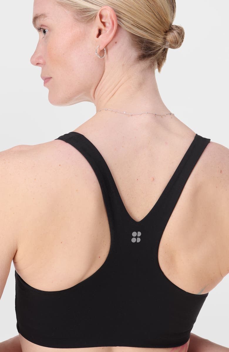 Sweaty Betty Ultimate Yoga Racerback Sports Bra, Alternate, color, Black