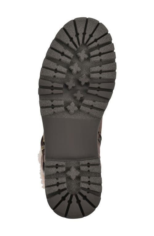 Cliffs By White Mountain Marvin Faux Fur Lined Bootie In Brown