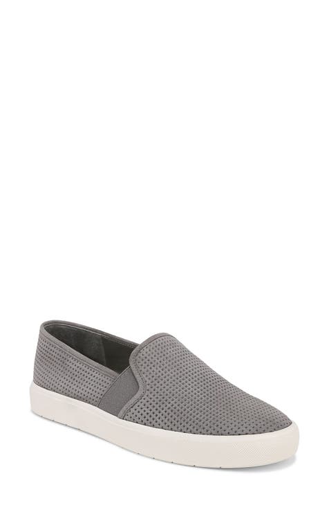 Women s Grey Slip On Sneakers Athletic Shoes Nordstrom