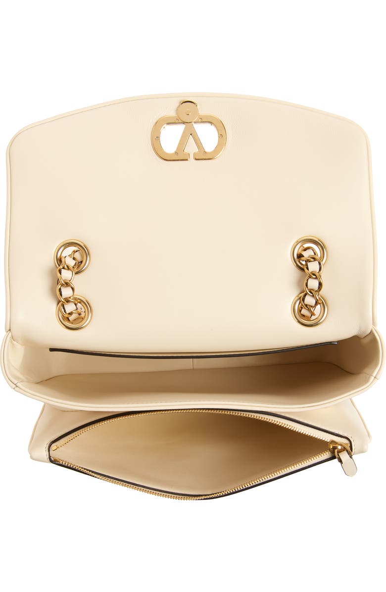Valentino Garavani Djuna Shoulder Bag, Alternate, color, White