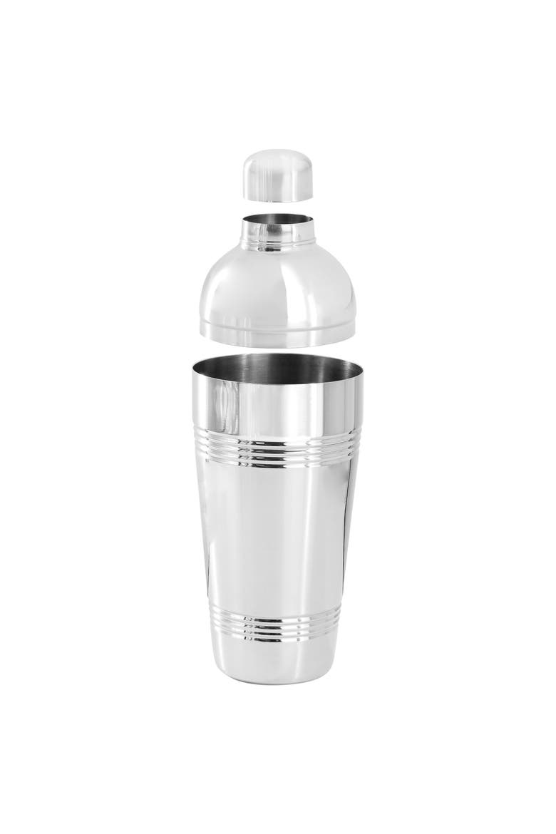 Baldwyn Stainless Steel 25.4 Ounce Cocktail Shaker, Alternate, color, Metallic Silver