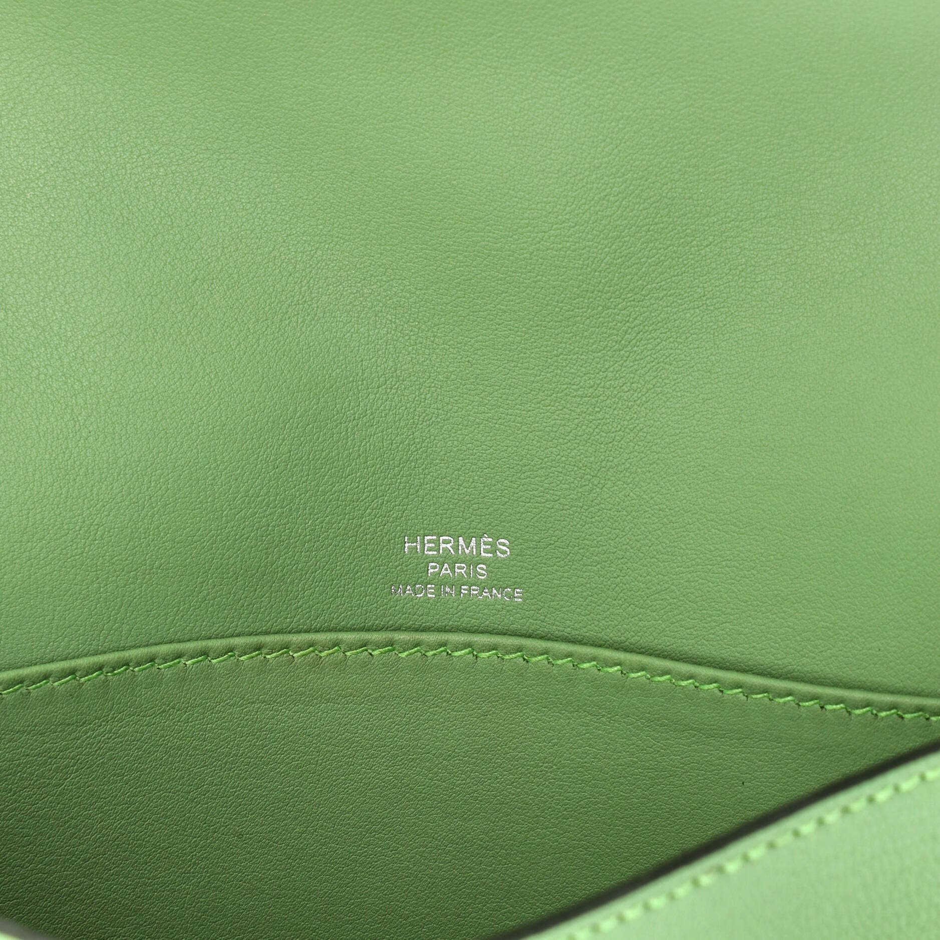 Pre-Owned Hermes Geta Bag Chevre Mysore, Alternate, color, 