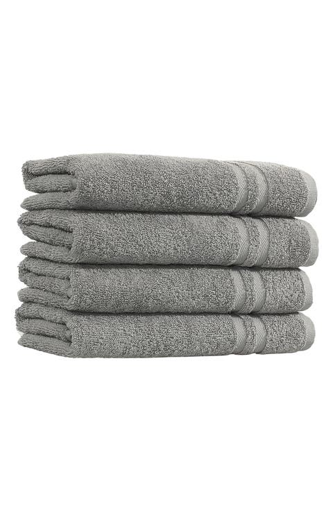 Denzi Turkish Cotton Hand Towel - Set of 4