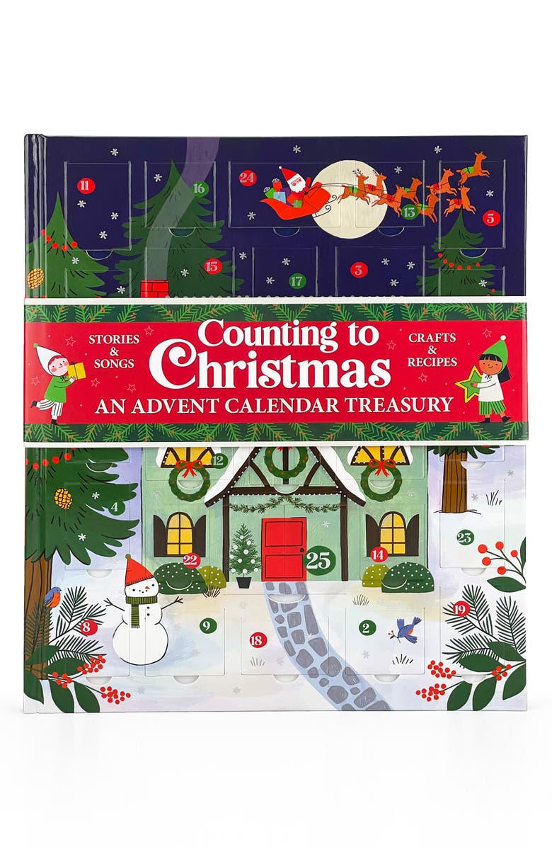 COTTAGE DOOR PRESS Counting to Christmas Advent Calendar, Main, color,