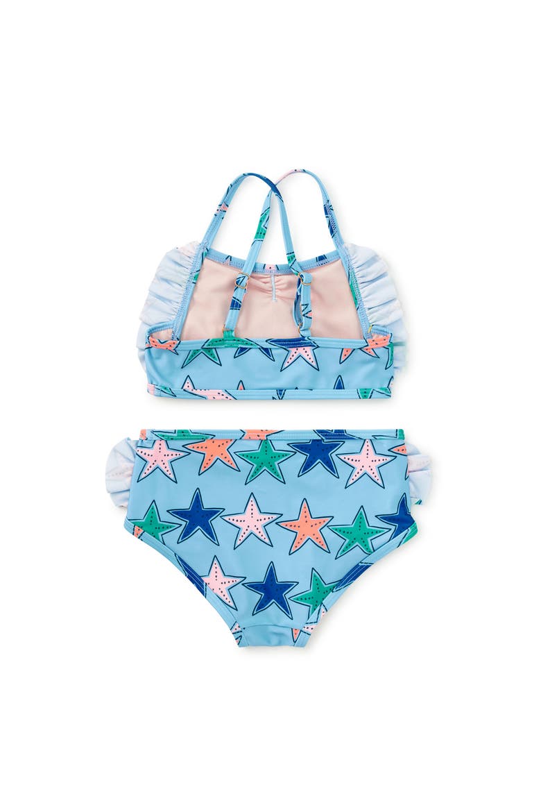Ruffle Two-Piece Swim Set, Alternate, color, Starfish