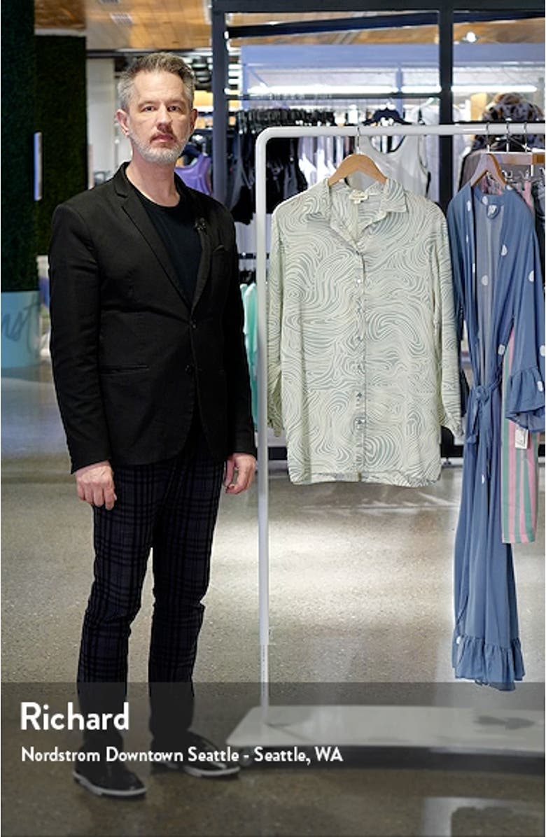 Mix and Match Oversize Satin Sleep Shirt, sales video thumbnail