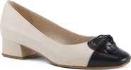 AZURA BY SPRING STEP Angelinite Cap Toe Pump