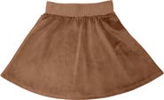 Manière Kids' Velour Skirt