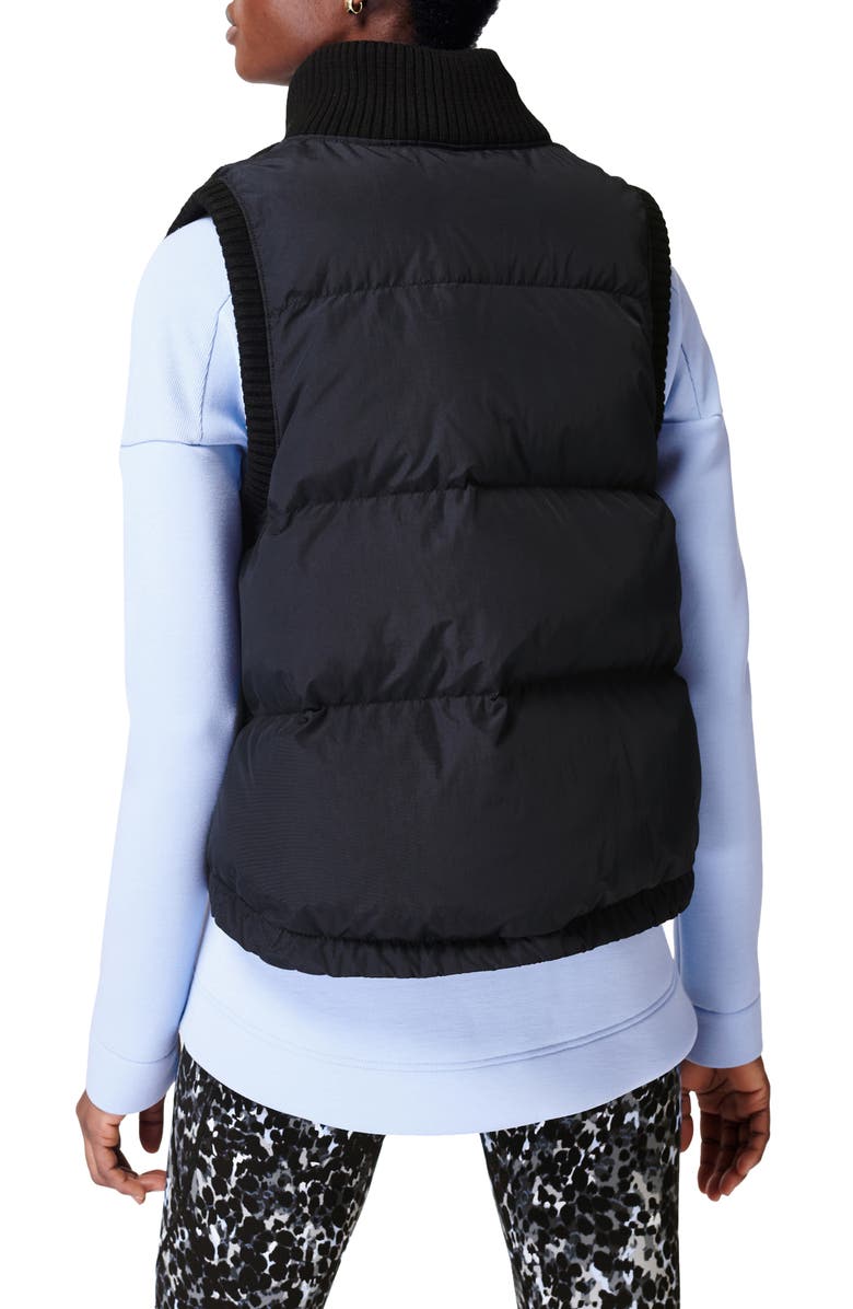 Sweaty Betty Venture Padded Fleece Vest, Alternate, color,