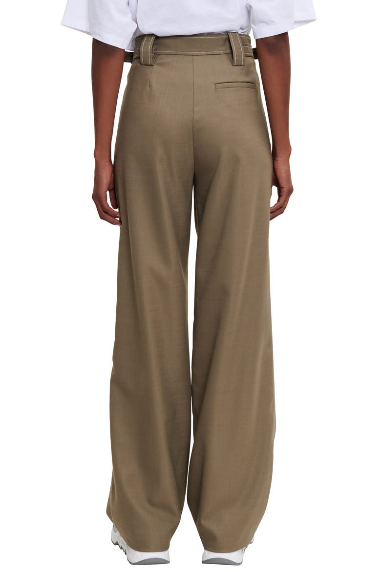 Pie Wide Leg Pants, Alternate, color, KHAKI