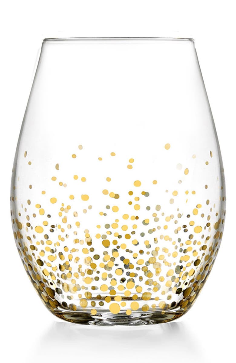 JAY IMPORTS American Atelier Daphne Set of 4 Stemless Wine Glasses, Main, color,