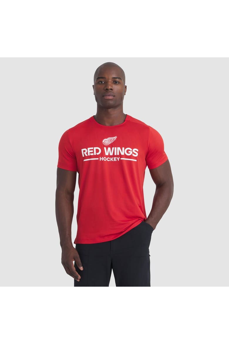 Men's Fanatics Red Detroit Red Wings Authentic Pro Rink Tech T-Shirt, Main, color, Red