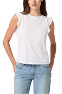 PAIGE Alaria Flutter Sleeve Shirt