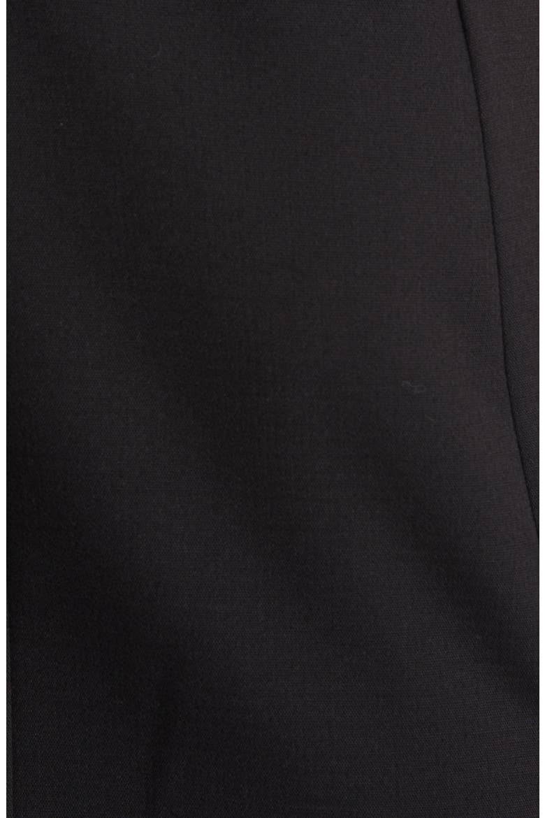 Two Piece Crop Jacket & Sheath Dress, Alternate, color, BLACK