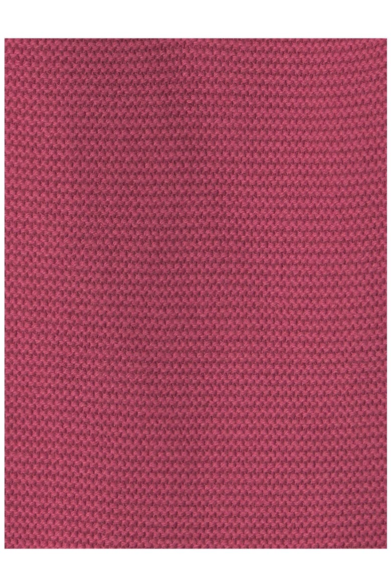 Kids' Ruffled Strap Garter Stitch Organic Cotton Jumpsuit, Alternate, color, MAROON