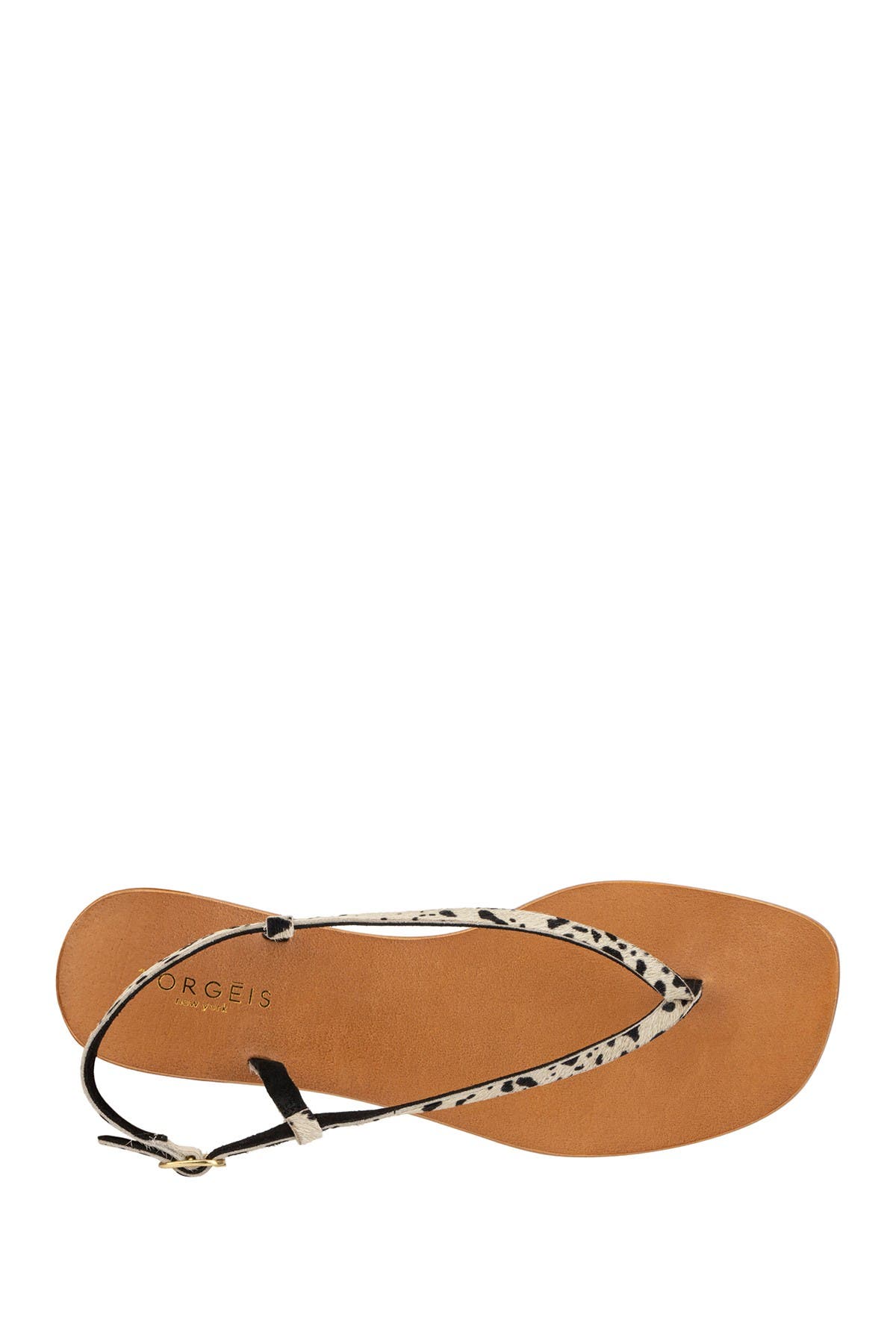 TORGEIS Diana Animal Print Thin Strap Sandal, Alternate, color, Pony
