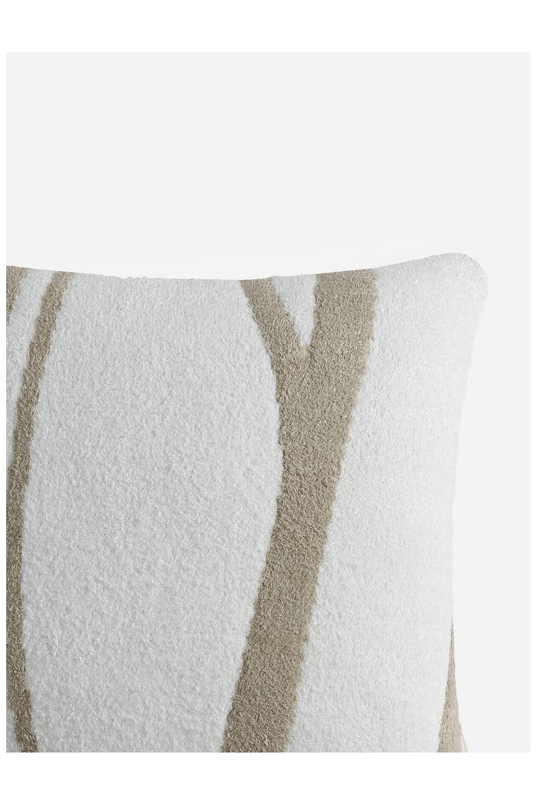 Cloud Silque Woodland Accent Pillow, Alternate, color, WHITE / SANDSTONE