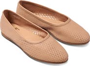 Beek Swiftlet Perforated Leather Ballet Flat
