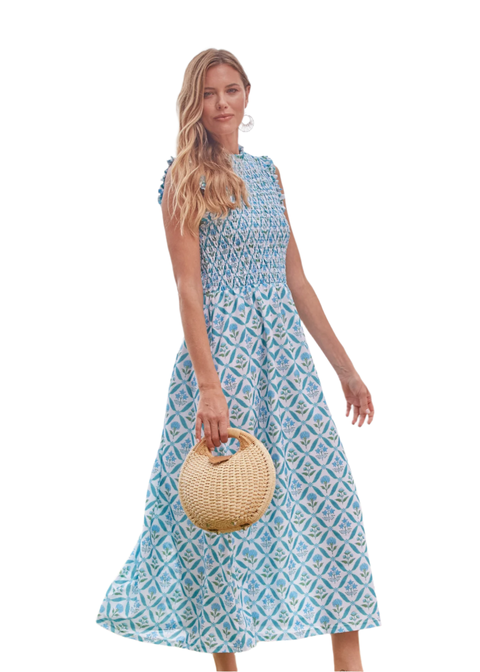 Smocked Maxi Dress