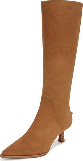 Yulia Pointy Toe Knee High Boot