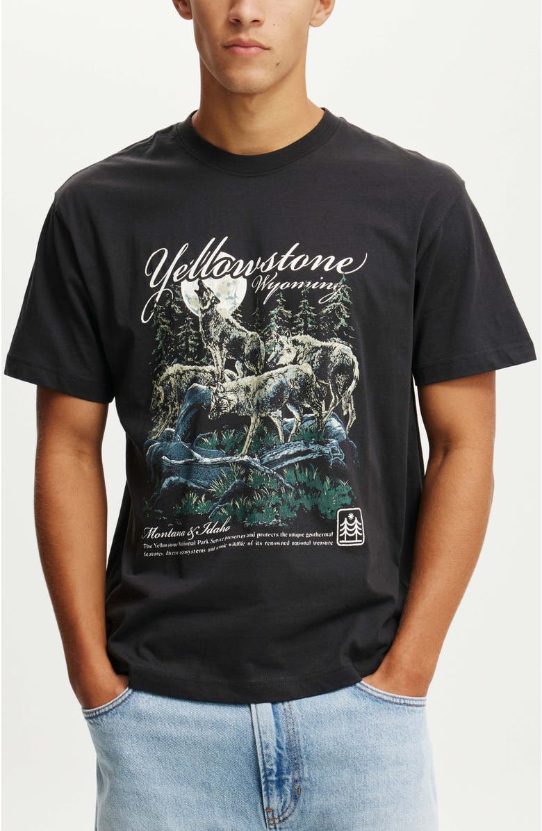 Cotton On Loose Fit Art T-Shirt, Main, color, 