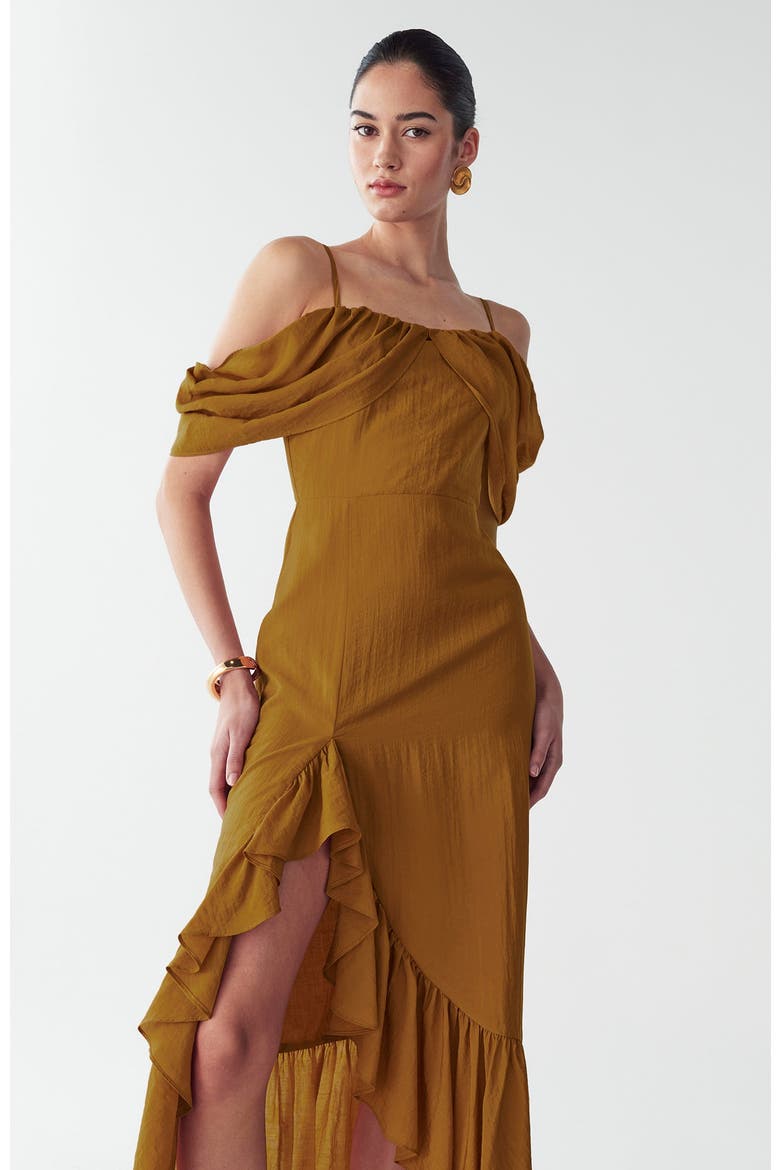 Shelly Maxi Dress, Alternate, color, Copper