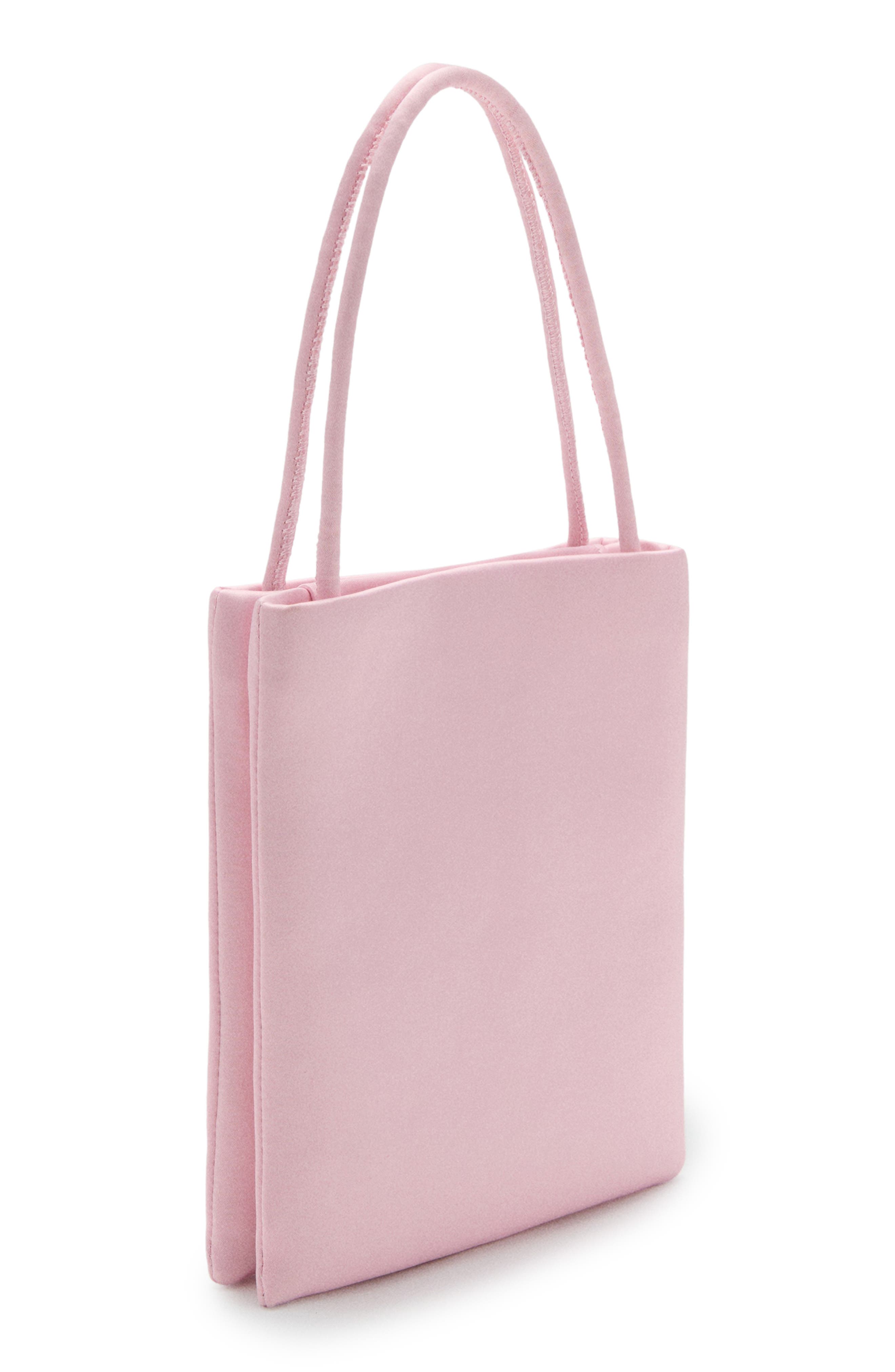MANGO x Kaia Gerber Mini Shopper Bag, Alternate, color, Light Pink